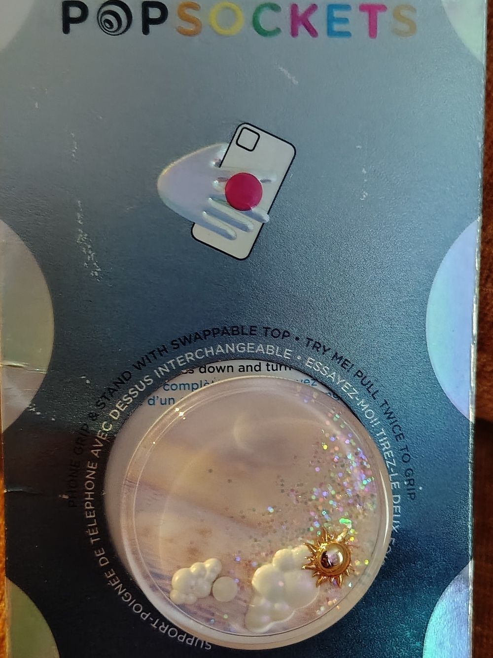 PopSocket Pink Sun Clouds